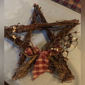 Rustic twig star
